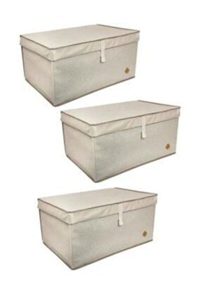 ALAS Cutie Multifunctionala 3 Piese Mega Dungi Maro 60*40*30 Cm