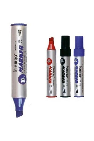 Mikro Jumbo Markör 6010 10 Mm Siyah