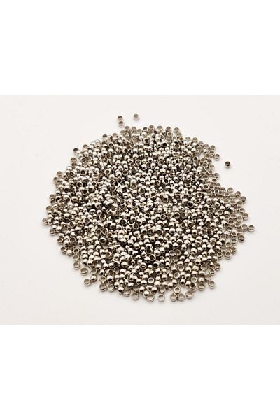 yiğit aksesuar Silver Bit Closure 750 Pieces 2.5 mm Jewelry Bit