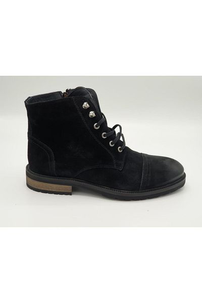 MARCOMEN 9599 Μαύρες Suede Ανδρικές Μπότες