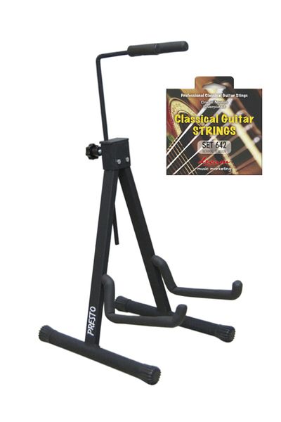 Presto Prs-01sd Guitar Stand Stand with Handle and Dream String Set