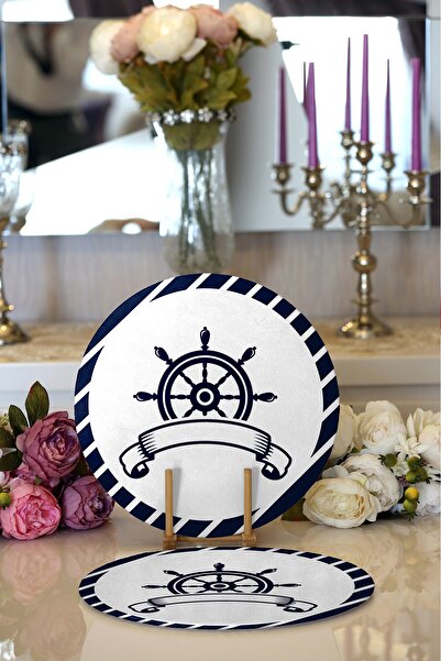 Realhomes طقم مكون من قطعتين من الدفة الحديثة ذات الطراز الدائري وقاعدة التقد...