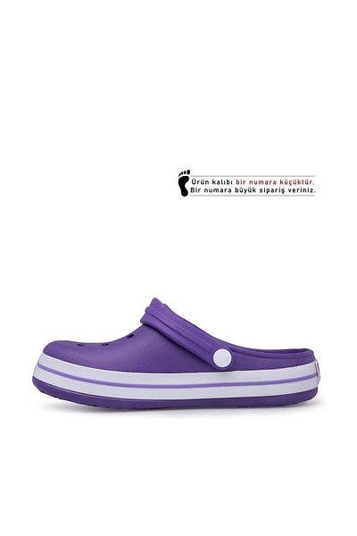 Akınal Bella Purple Slippers