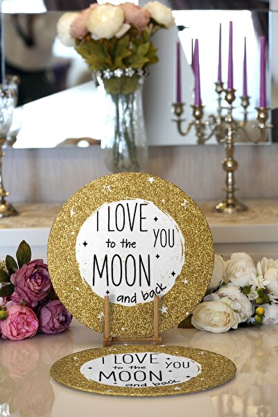 Realhomes 2'li Sevgililer Günü Temalı Özel Tasarım Dijital Baskılı Modern Yuv...