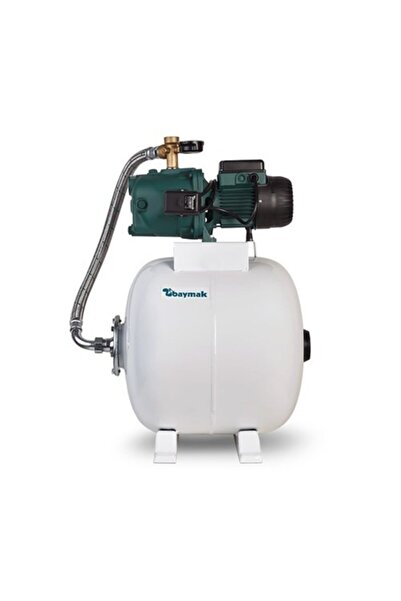 Baymak JET 102M20LT PAKET HİDROFOR(4KAT, 5DAİRE'YE KADAR), YATIK TANKLI, FLATÖRLÜ, DEPOLU