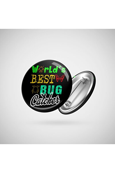 Worlds Best Bug Catcher Insects Outdoor Bug Lover Nature Badge