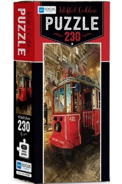 Blue Focus Yayınları Istiklal Street Puzzle 230 Pieces