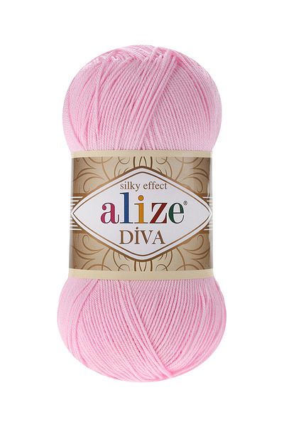 Alize ( 5 Τεμάχια ) Diva 291 Ροζ Πλεκτά Νήματα Γιλέκο Μπλούζα Χιτώνα Νήματα Φορτιστής Σάλι Νήμα
