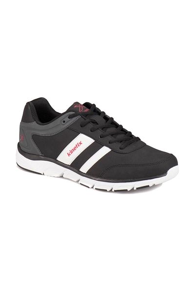 Kinetix 1315032 Black Dark Gray Red Men's Running Shoes 100227110