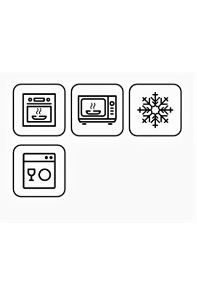 tureks pottery Güveç Sütlaç Tatlı Kap 6'lı Renkli Kutuda