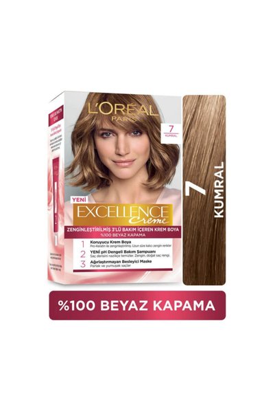 L'Oreal Paris Excellence Cream 7 Kumral