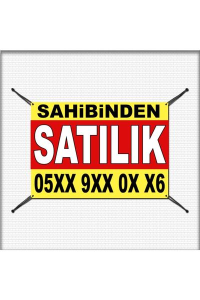 Genel Markalar Dijital Sahibinden Satılık Branda Afiş Pankart 50*70cm