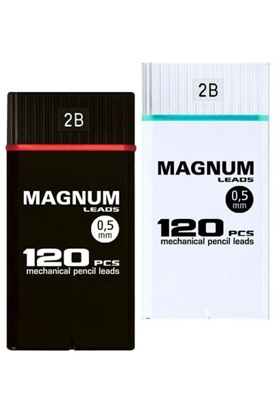Monami Magnum Leads 0.5 Mm 2b Tip 60 Mm 120 Li