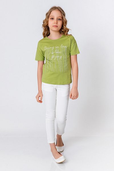 incity Girl's Green T-shirt