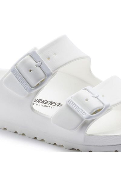 Birkenstock 0129443 Arizona Eva White Women's Slippers