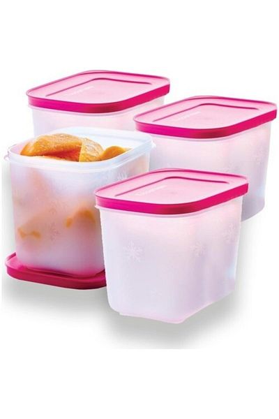 Tupperware Alaska Refrigerator Storage Container Upright (4 X 1.1 Lt)