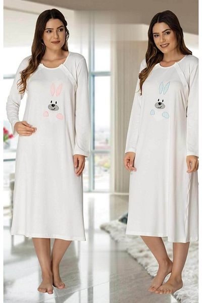 Effort Pijama Cămașă de noapte pentru gravidă Effortt 3093