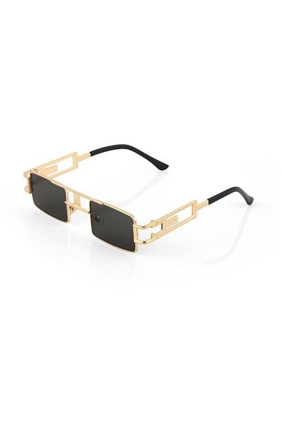 Angel Eyes Rectangle Green Unisex Sunglasses Yw-8817g