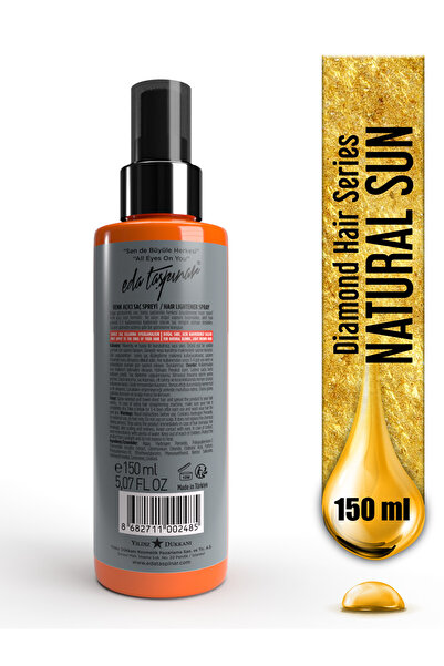 Eda Taşpınar Aşamalı Kalıcı Renk Açıcı Saç Spreyi 150ml. (EGX78)