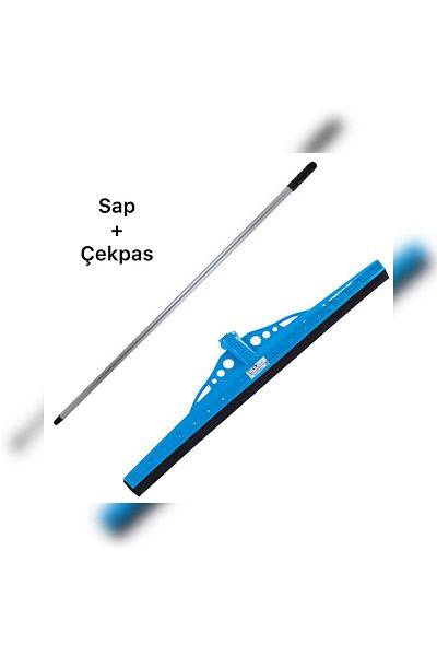 MCK Plus 55cm and 120 cm Metal Handle - Floor Squeegee Set