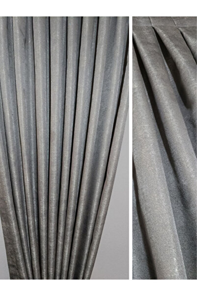 MebelPort Curtain Μονόφυλλη Ζακάρ Κουρτίνα Φόντο με μοτίβο - Συχνότητα 1/3