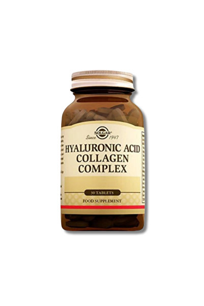 Solgar Hyaluronic Acid Collagen Complex – 1 kutu (30 tablet)