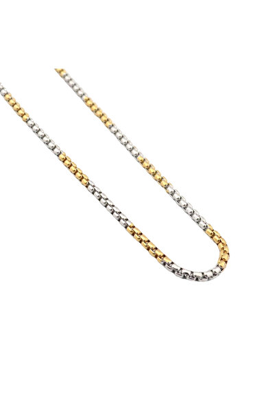 316l Stainless Steel Chain Men's Necklace 70 Cm