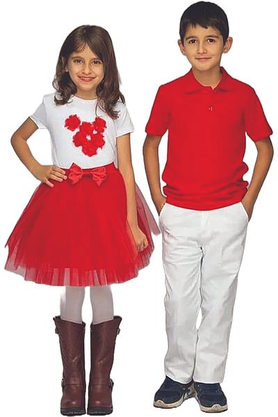 Ümiteks world of clothes Îmbrăcăminte de spectacol 23 APR FATA-BĂIAȚI COSUM DE ÎNTÂLNIE PANION TRIOC FLORI FUSTE PANTALONI
