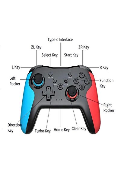 Schulzz Android IOS PC Uyumlu Tablet Smartphone N.Switch PS3 PS4 TV Box Uyumlu Joystick Gamepad