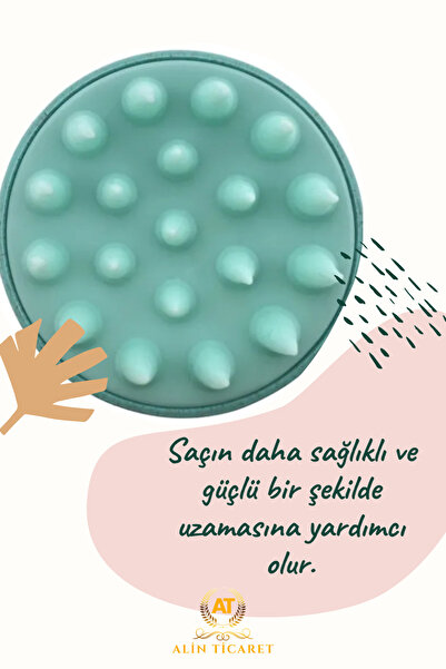 ALİN 2-Pack Hair Care Brush, Hair Scalp Massage Shampoo Comb, Shower Brush Silicone Hair Massage Comb