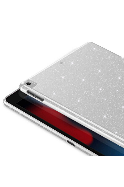 Rivor Apple Ipad 7. 8. 9. Nesil 10.2” Tablet Kılıfı Simli Işıltılı Renkli Parlak Lüks Kapak 2021 2020 2019