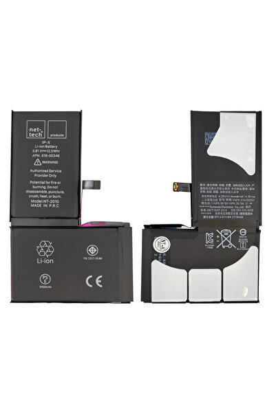 Nettech Teknonet Apple iPhone X Uyumlu Nettech ANT-2010 3150 mAh Batarya