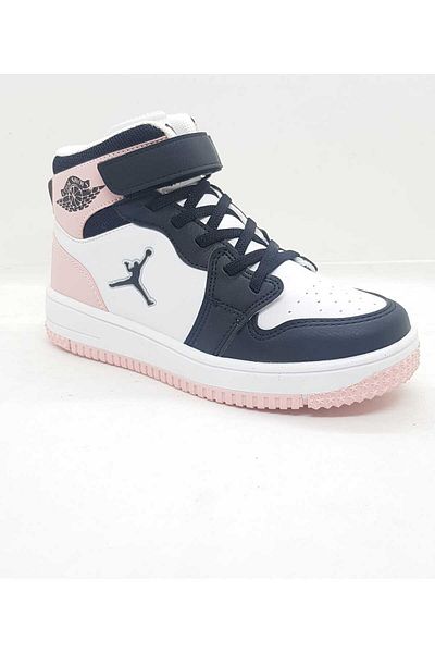 Cool adidași roz pentru copii cu talpă velcro din cauciuc