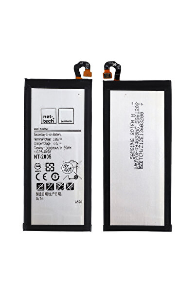 Nettech Teknonet Samsung Galaxy A520 A5 2017 Uyumlu 3000 Mah Batarya