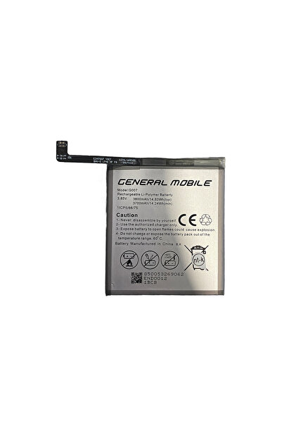 General Mobile Teknonet Gm9 Pro Uyumlu 3750 Mah Batarya