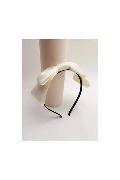 HARRU Coroană cu fundă, panglică, bentiță din satin, coroană