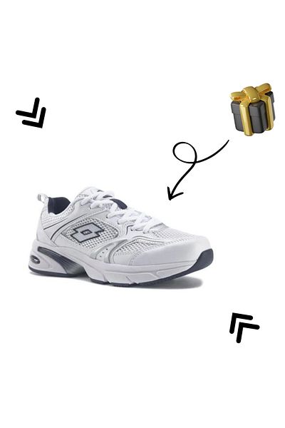 Lotto Athens 4fx White Running Shoes Orthopedic Daily New Season