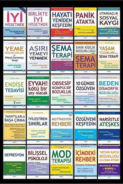 Psikonet Yayınları Psikonet Yayınları 25 Kitaplık Dev Set