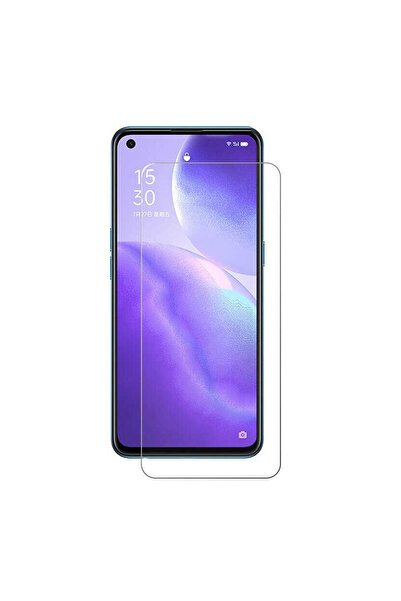 Nettech Oppo Reno 5 Lite Uyumlu Kılıf Dostu Ön Koruma Cam Ekran Koruyucu