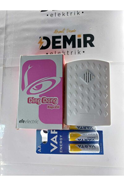 Home DEMİR ELEKTRİK - DİNG DONG ZİL PİLLİ