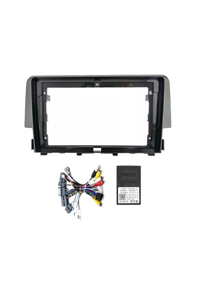 For-X CİVİC FC5- 2016-2021 ARASI-9'' Uyumlu MULTİMEDYA ÇERÇEVESİ-DİREKSİYON U...
