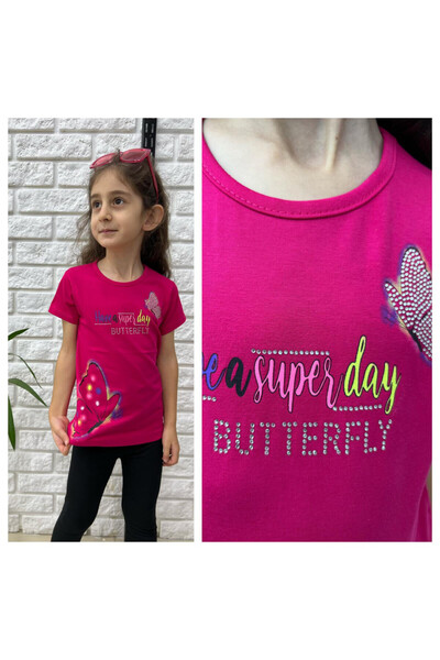 KAMİKAM تي شيرت بناتي