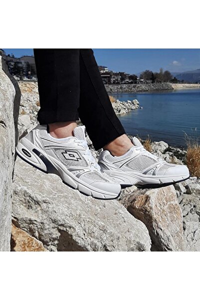 Lotto Pantofi casual pentru bărbați Atena Pantofi albi