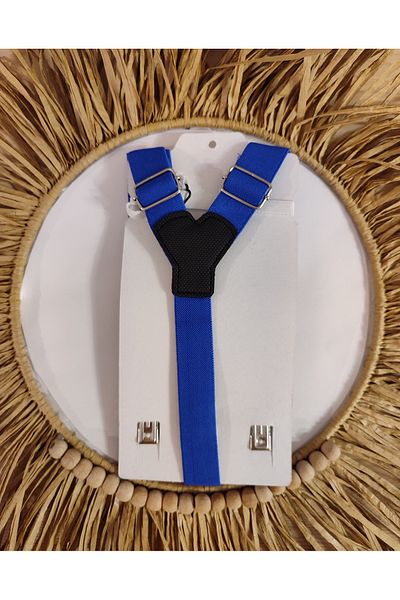 Monkabox Σετ λουράκι παπιγιόν Saks Blue
