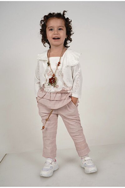 ÖRZİ Kids set de 3 cu colier brode