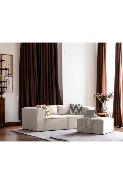 NEXHOME Nova 3 Modül Modüler L Köşe Koltuk Takımı