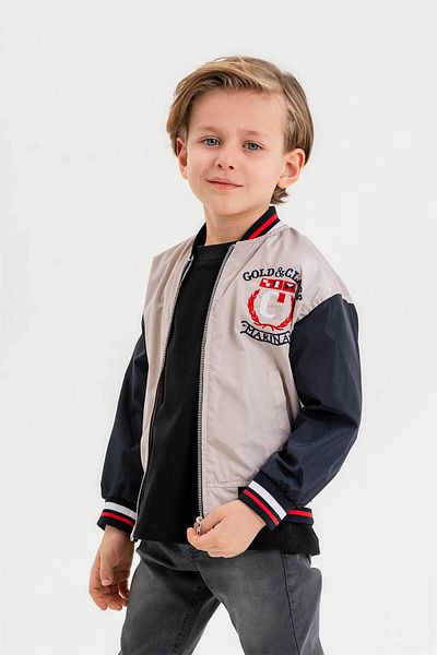 Gold Class Kidswear Водоустойчиво яке за момче с цип и джоб