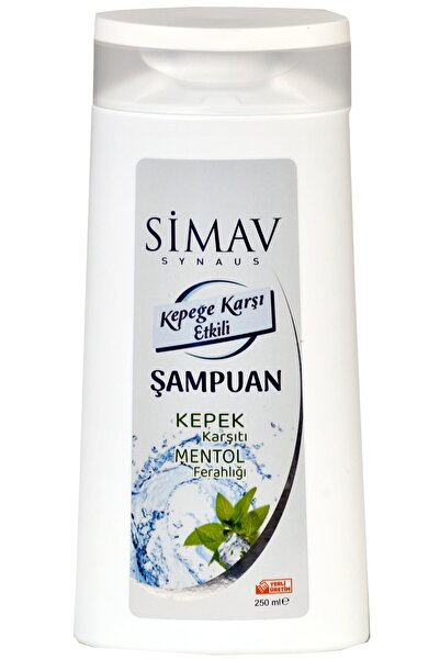 SİMAV SYNAUS شامبو الماء الحراري المنثول 250 مل - فعال ضد القشرة
