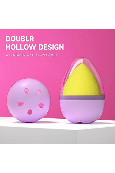 ROWENAROSE Saklama Kutulu Fondoten Süngeri (Armut Sünger)