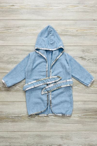 My Kids Wear رداء حمام للأطفال بغطاء للرأس من 6 إلى 36 شهرًا